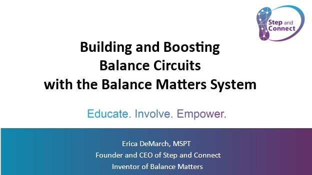 Building and Boosting Balance Circuits slides pdf